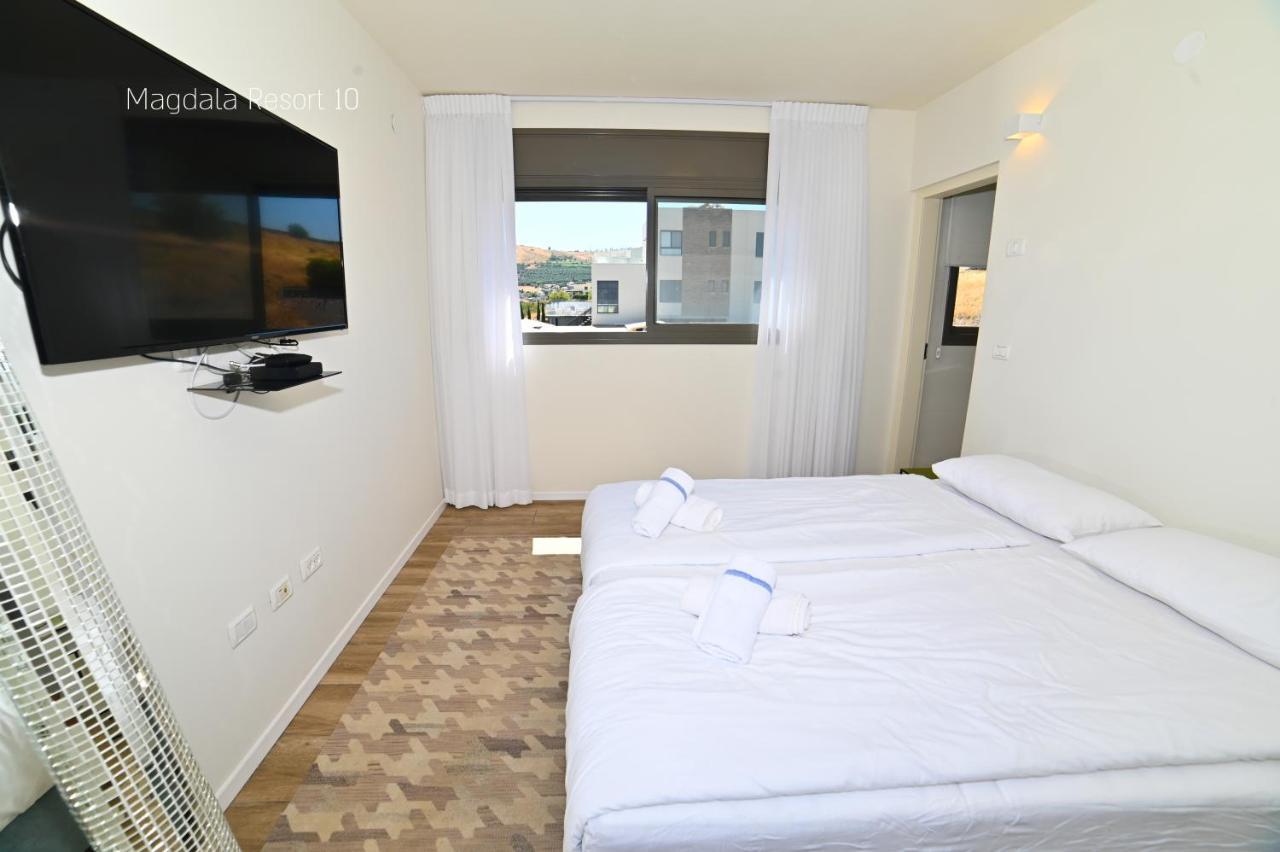 Yalarent Magdala Resort- Luxury Suites With Pool Or Jacuzzi With Sea View Migdal Dış mekan fotoğraf