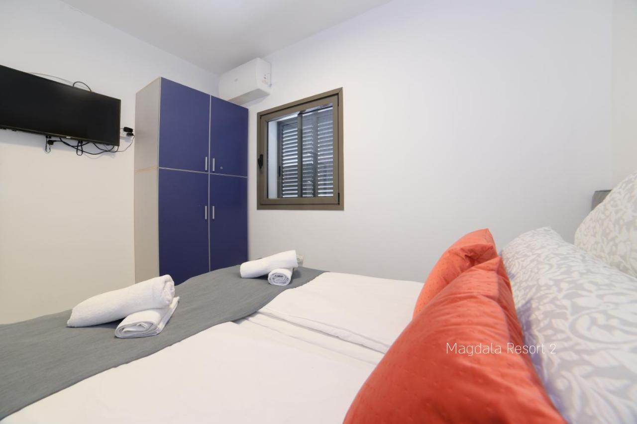Yalarent Magdala Resort- Luxury Suites With Pool Or Jacuzzi With Sea View Migdal Dış mekan fotoğraf
