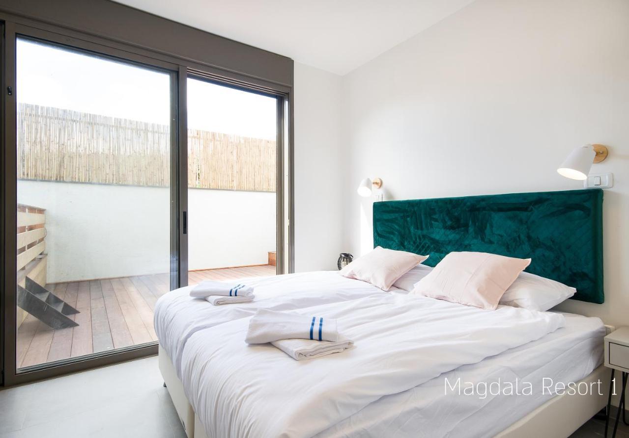 Yalarent Magdala Resort- Luxury Suites With Pool Or Jacuzzi With Sea View Migdal Dış mekan fotoğraf