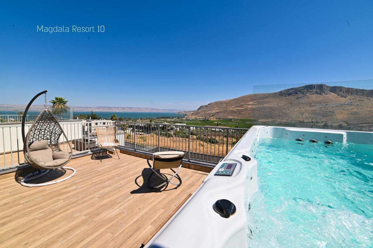 Yalarent Magdala Resort- Luxury Suites With Pool Or Jacuzzi With Sea View Migdal Dış mekan fotoğraf