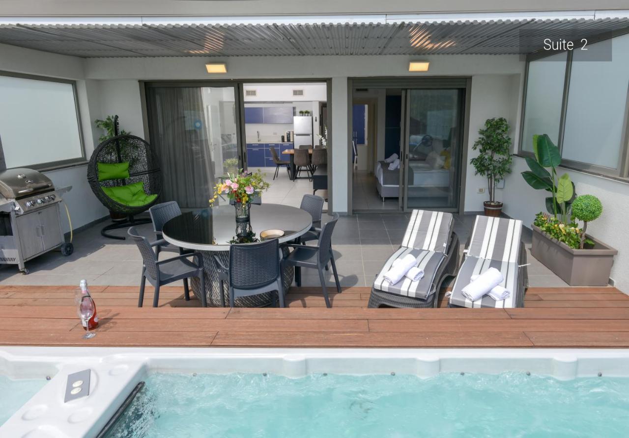 Yalarent Magdala Resort- Luxury Suites With Pool Or Jacuzzi With Sea View Migdal Dış mekan fotoğraf